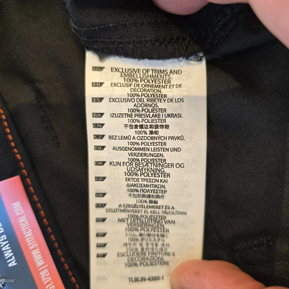 5.11 Tactical‎ Fast-Tac Urban Shorts Mens 30 Black Ripstop Cargo 73340 NWT New